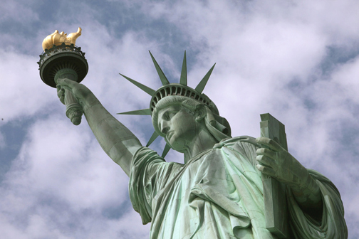 statue of liberty. statue of liberty crown.
