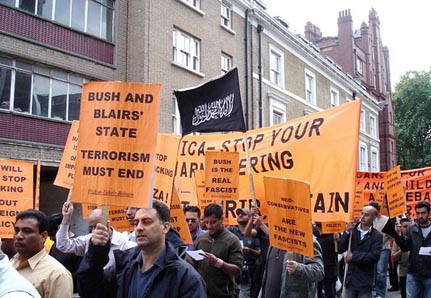 Hizb ut-Tahrir rally in Manchester England