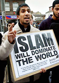 Islam will dominate sign