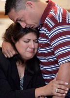 Border Patrol Agent Nacho Ramos and his wife